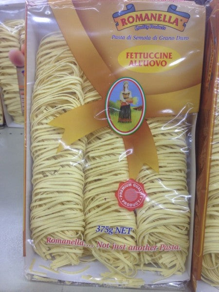 Fettuccine Con Uovo Egg Pasta