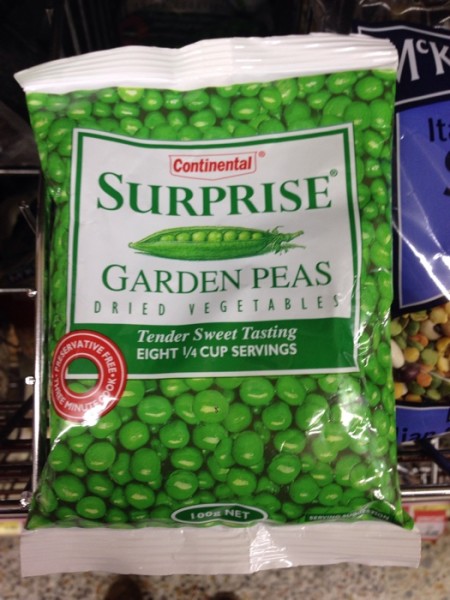 Garden Peas - Dried Vegetables