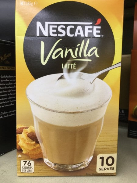 Nescafe Vanilla Latte Sachets