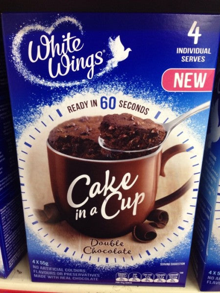 Cake in a Cup - Double Chocolate