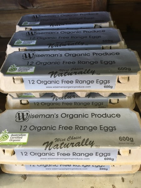 Organic pastured Free Range Eggs