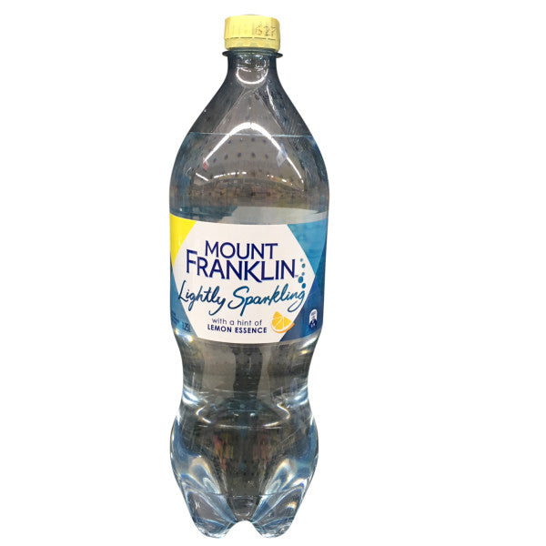 Lightly Sparkling Lemon Spritzed Mineral Water