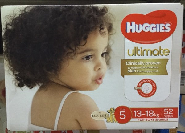 Ultimate Nappies For Boys & Girls 13-18 Kg
