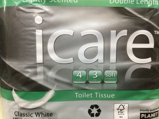 Toilet Tissue 4 Pack