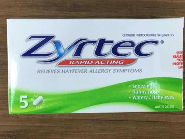 Zyrtec Mini Tablets