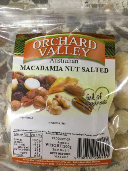 Macademia Nuts Salted