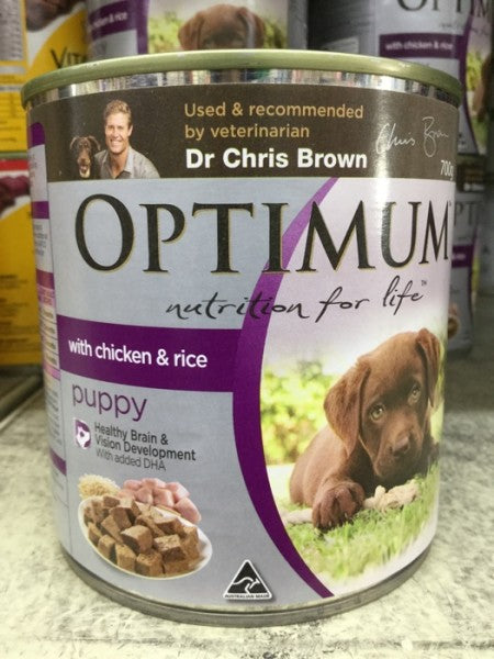 Optimum Puppy Food With Chicken & Rice