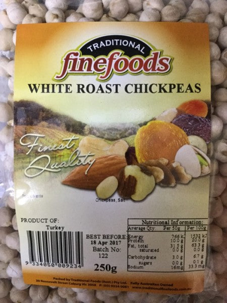 White Roast Chick Peas