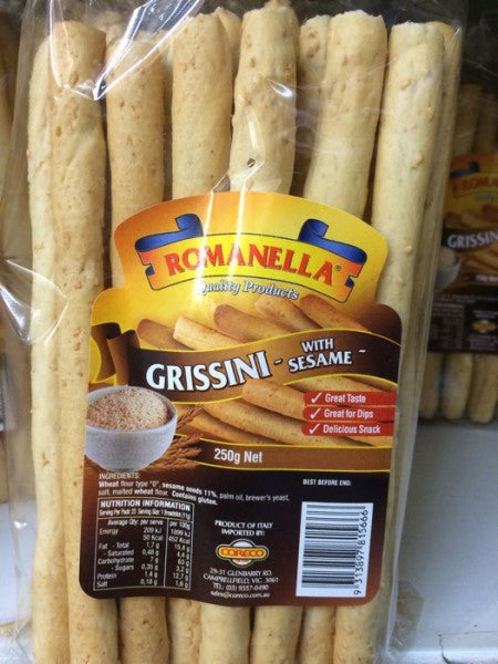 Grissini With Sesame