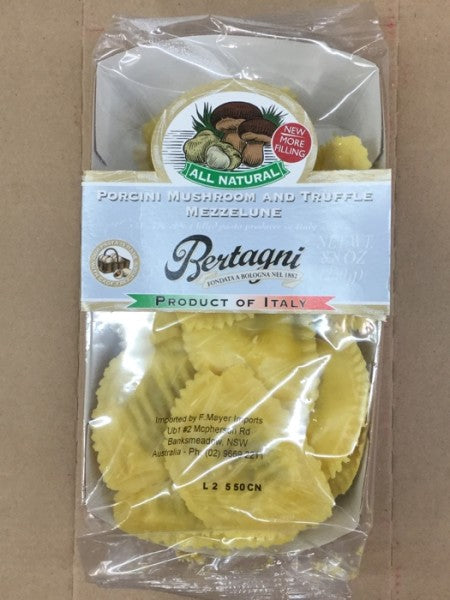 Bertagni Porcini Mushroom & Truffle Mezzelune