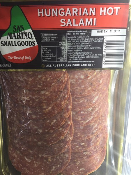 Hungarian Hot Salami