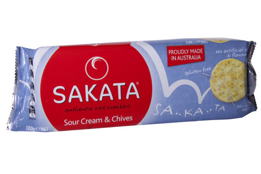 Sour Cream Rice Snacks