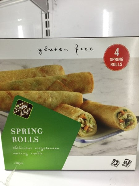 Gluten Free Vegan Spring Rolls