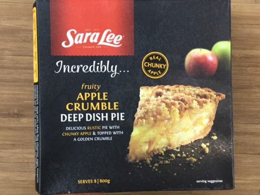 Deep Dish Apple Crumble Pie