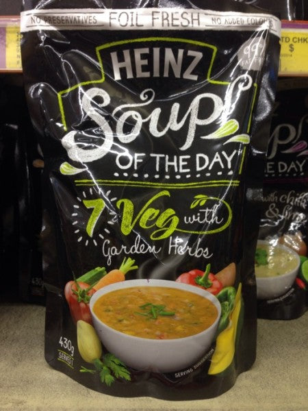 Soup of the day - 7 Veg with Garden Herbs