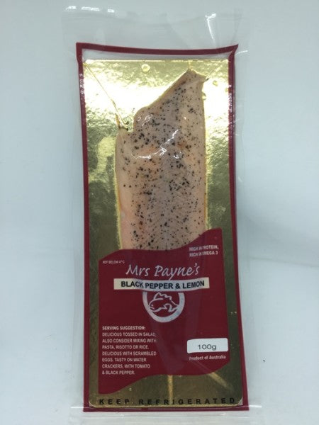Mrs Paynes Smoked Trout Black Pepper & Lemon