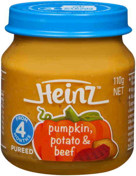 Pumpkin Potato And Beef 4+ Months Baby Food