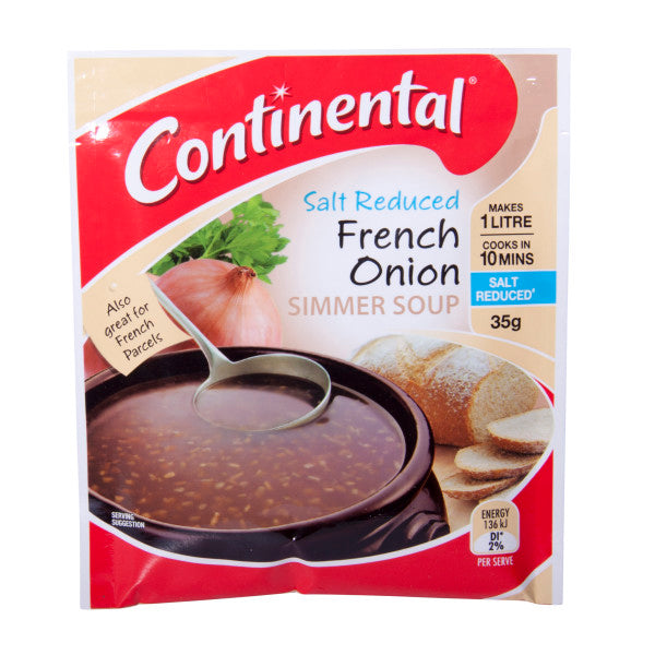 French Onion Salt Reduced Soup