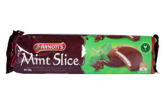 Mint Slice Chocolate Biscuits