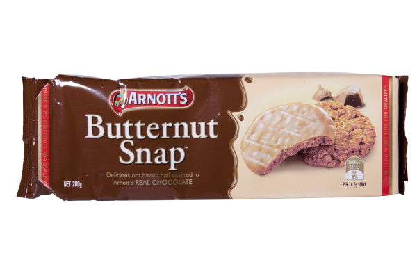 Chocolate Butternut Snaps