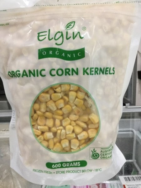 Organic Corn Kernels Frozen