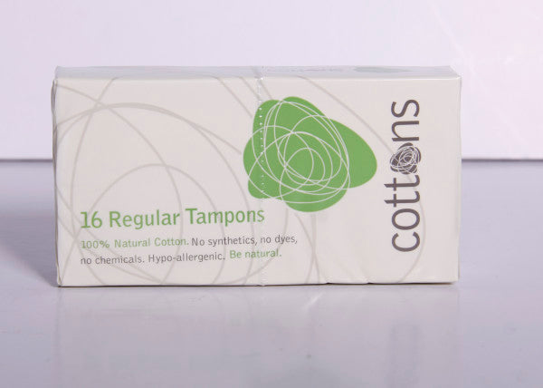 Regular 100% Cotton Tampons