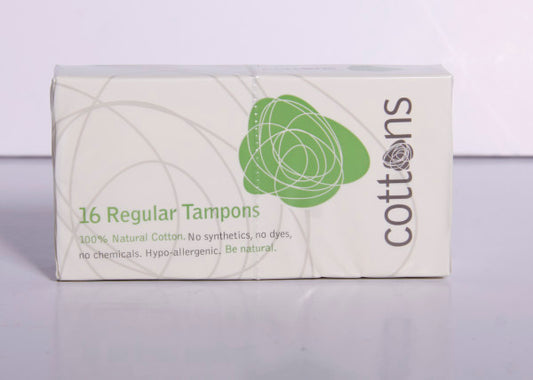 Regular 100% Cotton Tampons