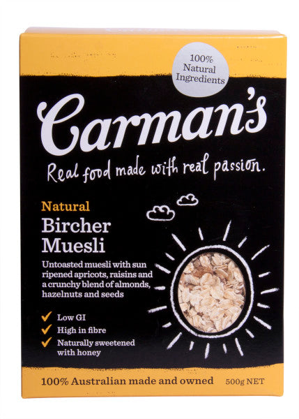 Natural Bircher Muesli