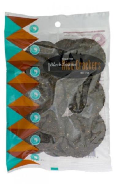 Black Sesame Rice Crackers