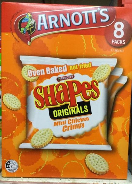Shapes Mini Chicken Crimpy 8 Pack