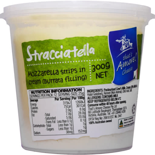 Stracciatella Cheese