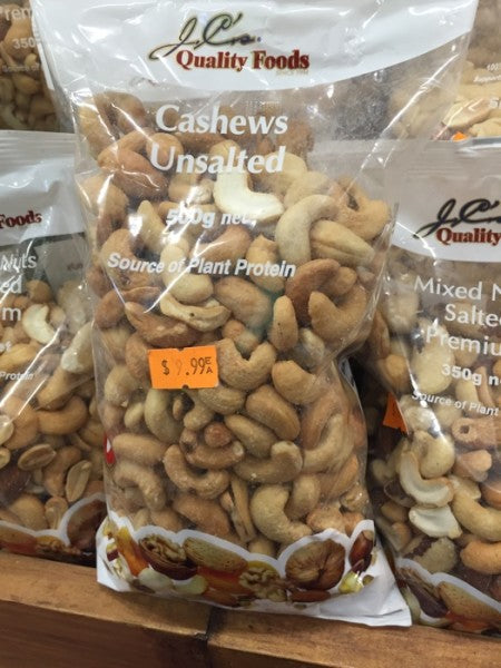 Unsalted Cashews
