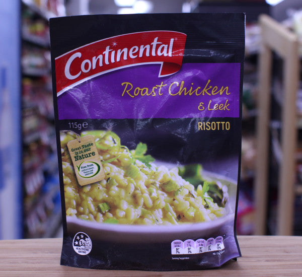 Continental Roast Chicken & Leek Risotto