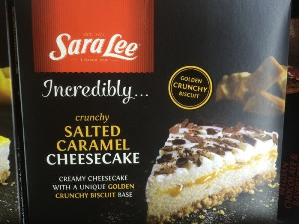 Salted Caramel Crunchy Cheesecake