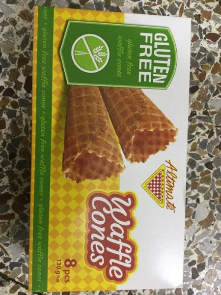 Gluten Free Waffle Cones 8pk