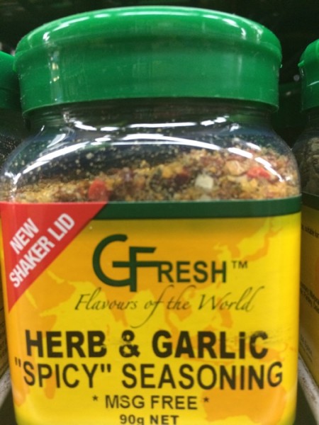 Spicy Herb & Garlic Seasoning