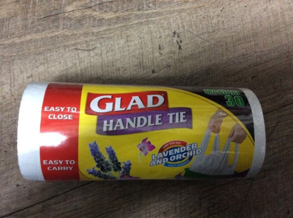 Handle Tie Medium Garbage Bags 27L 51cmx60cm