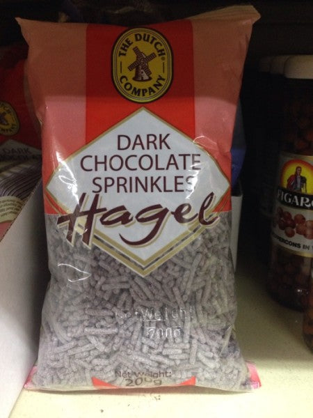 Hagel Dark Chocolate Sprinkles