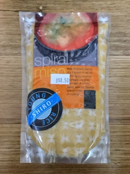 Spiral Miso Young Shiro Rice
