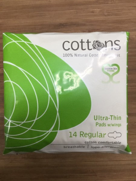 Ultra Thin Regular Pads With Wings