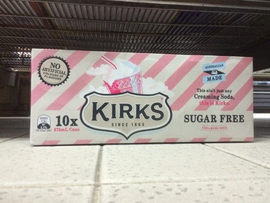 Sugar Free Creaming Soda