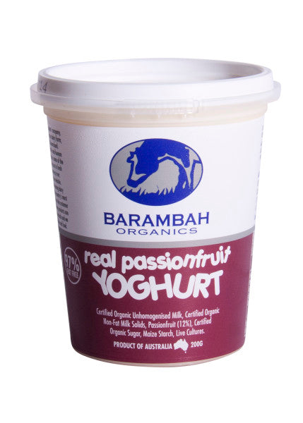 Lactose Free Passionfruit Yoghurt