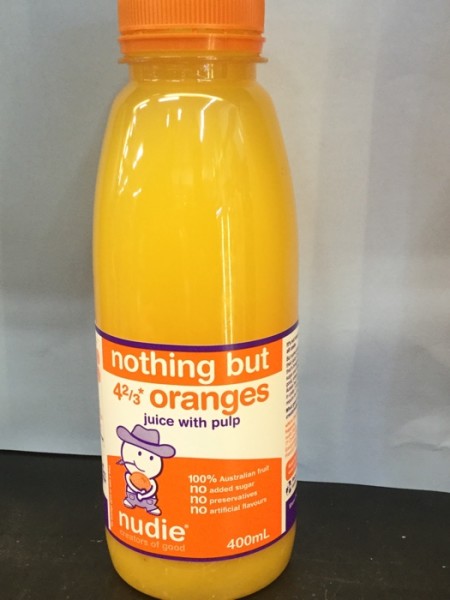 Nothing But Oranges Juice With Pulp