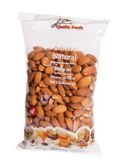New Season S. A Natural Almonds | 500g | Australian Almonds | FFF-9329000002304 | FFF-9329000002304 | YG-FFF-1132 | FFF-000556
