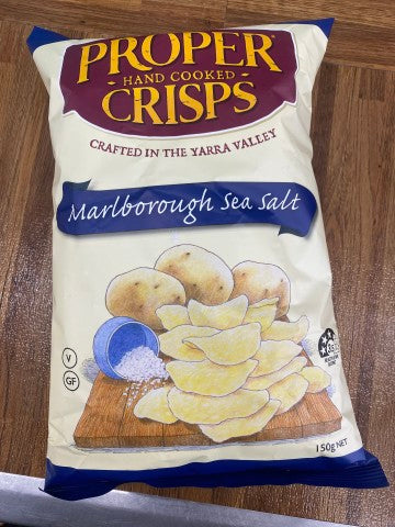 Marlborough Sea Salt | 150g | Proper Crisps | YG-FFF-1784 | FFF-000787