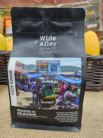 Banda Aceh | 250g | Wide Alley Coffee Co. | YG-FFF-1962 | FFF-000968