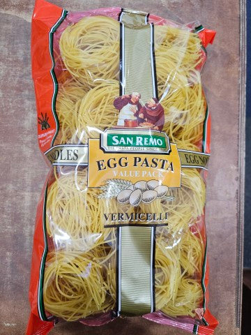Egg Pasta Noodles ( Family Pack) | 1kg | San Remo | YG-FFF-1970 | FFF-000977