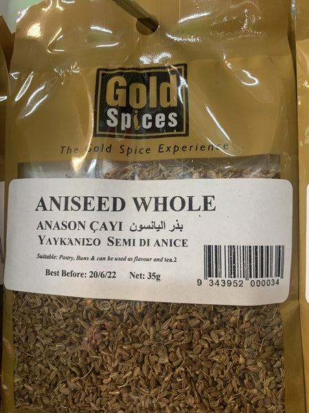 Aniseed Whole | 15g | The Spice People | YG-FFF-730 | FFF-001371