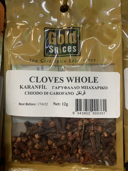 Cloves Whole | 12g | Gold Spices | YG-FFF-733 | FFF-001374