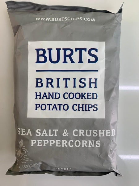 Sea Salt And Peppercorn Chips | 150g | Burts | YG-FFF-841 | FFF-004763
